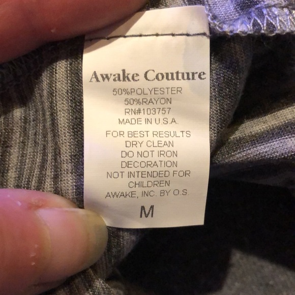 Awake Couture short sleeved size medium lightweight outerwear - Picture 10 of 11